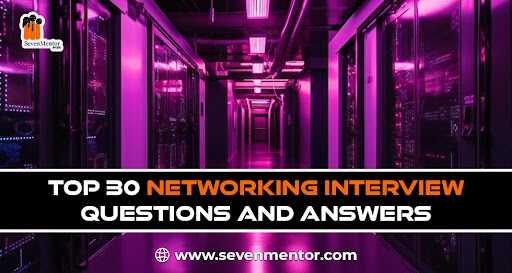 Top 30 Networking Interview Questions and Answers